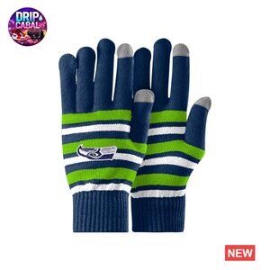 Winter Stretch Gloves Embroidered Team Logo Officially Licensed Fan Accessory